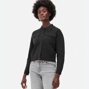 Primark Cares Charcoal Buttondown Sweater, XS